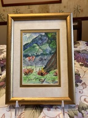 WATERCOLOR INK COLORED PENCIL